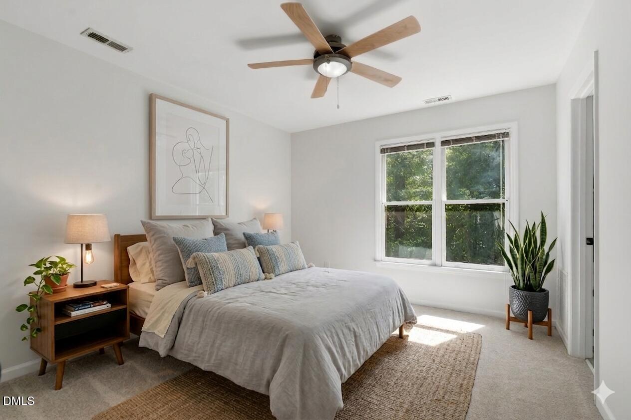 6026 Epping Forest Drive Raleigh, NC 27613 - Photo 4 of 46 Bedroom 2 Virtual Staging