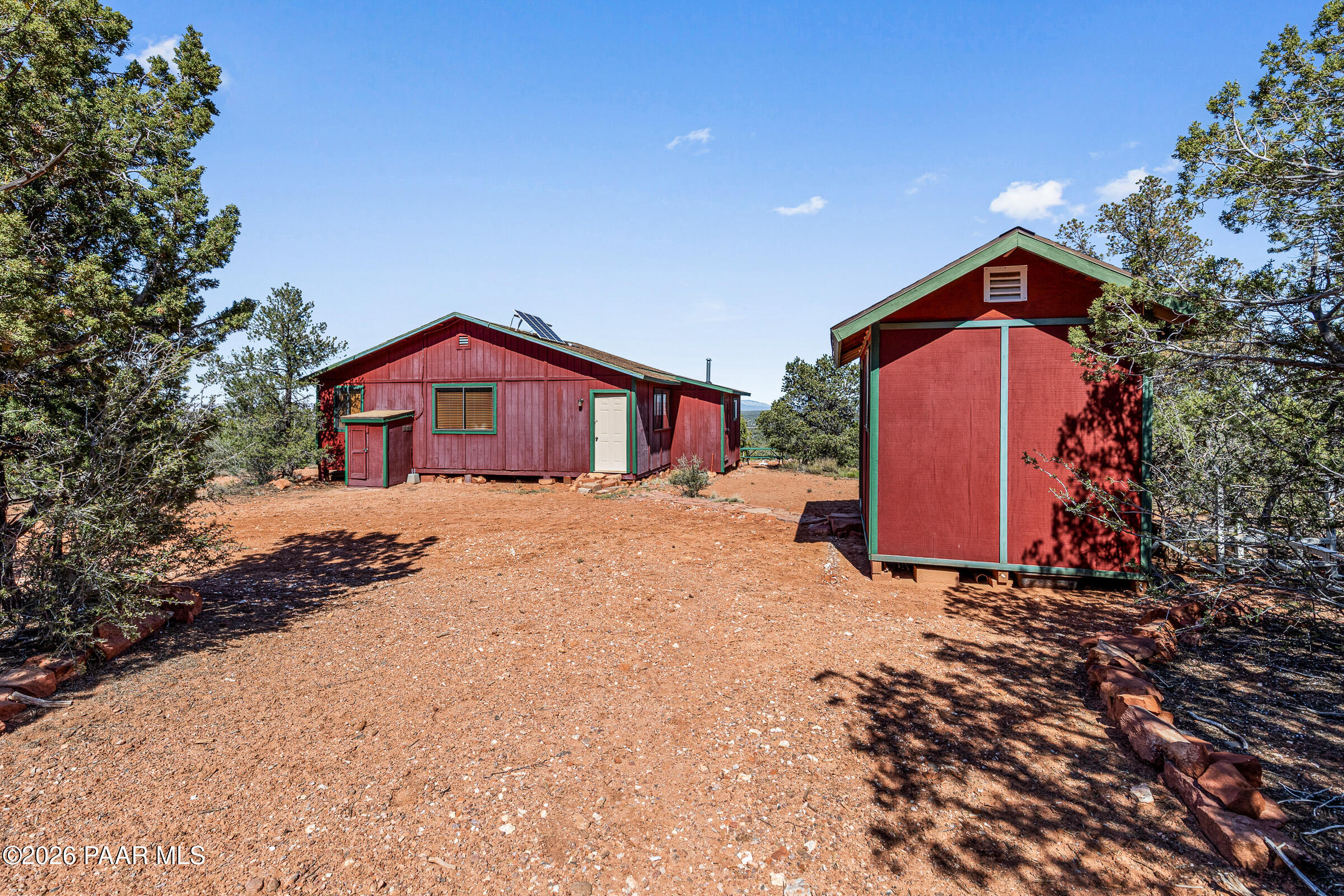 33749 West Whiskey River Road, Unit 21 Seligman, AZ 86337 - Photo 30 of 41 a house view with a outdoor space