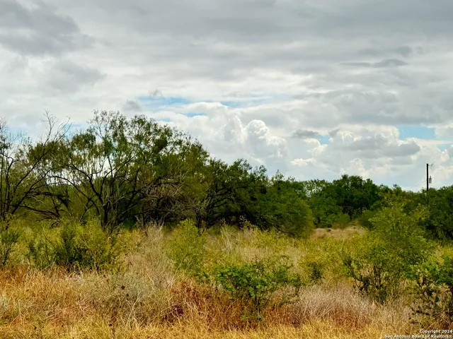 a view of lake with green space