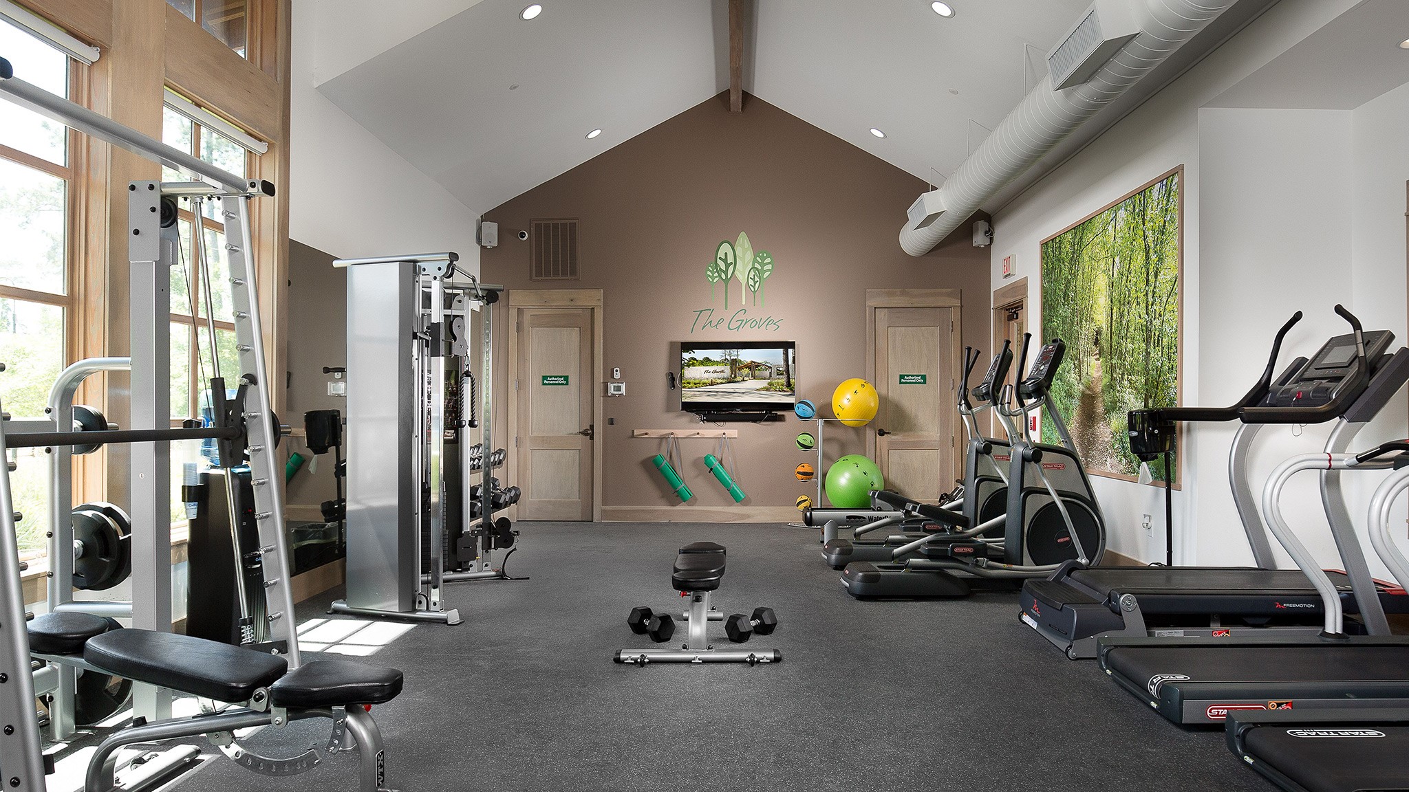 12751 Sweet Root Lane Humble, TX 77346 - Photo 26 of 29 a view of a room with gym equipment