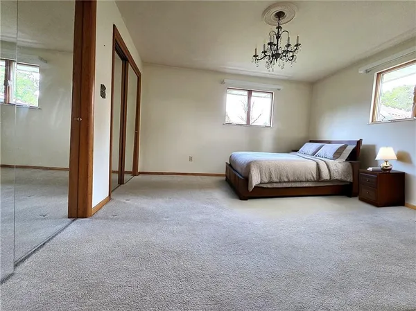 a living room with furniture and window