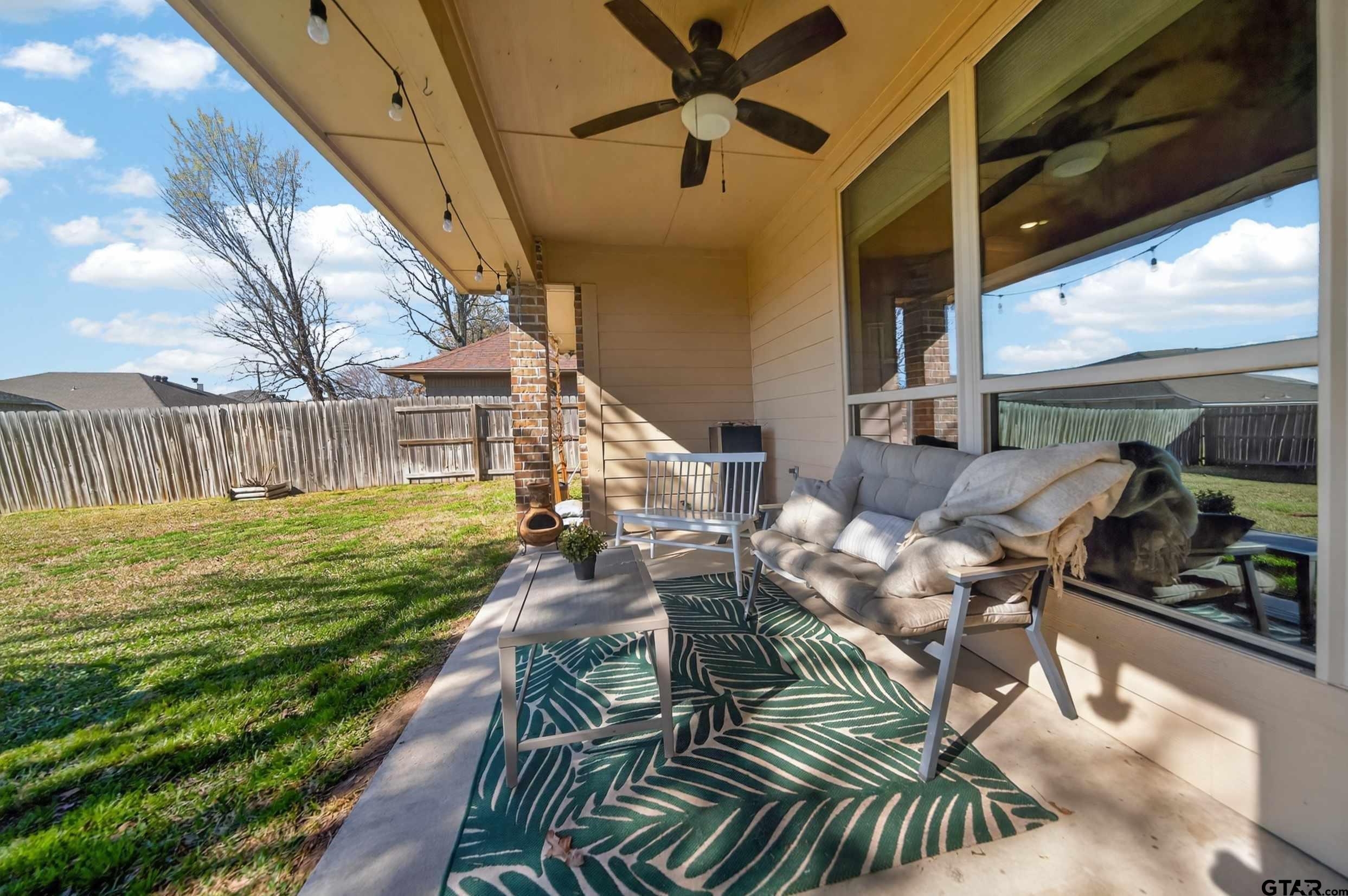 2202 Rana Park Flint, TX 75762 - Photo 47 of 47 a view of an house with backyard and furniture