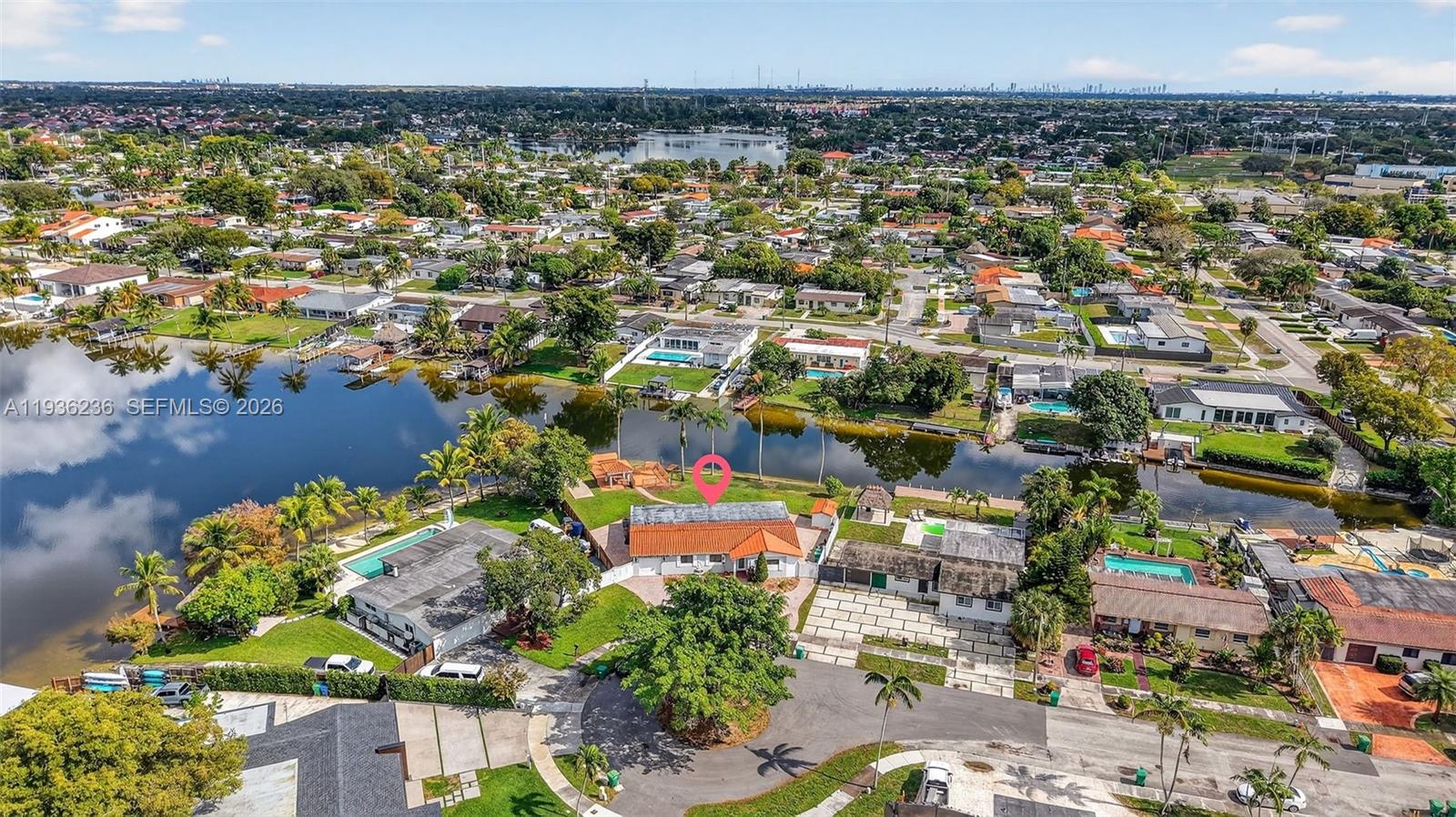 17841 Northwest 84th Court Hialeah, FL 33015 - Photo 67 of 76 an aerial view of residential houses with outdoor space