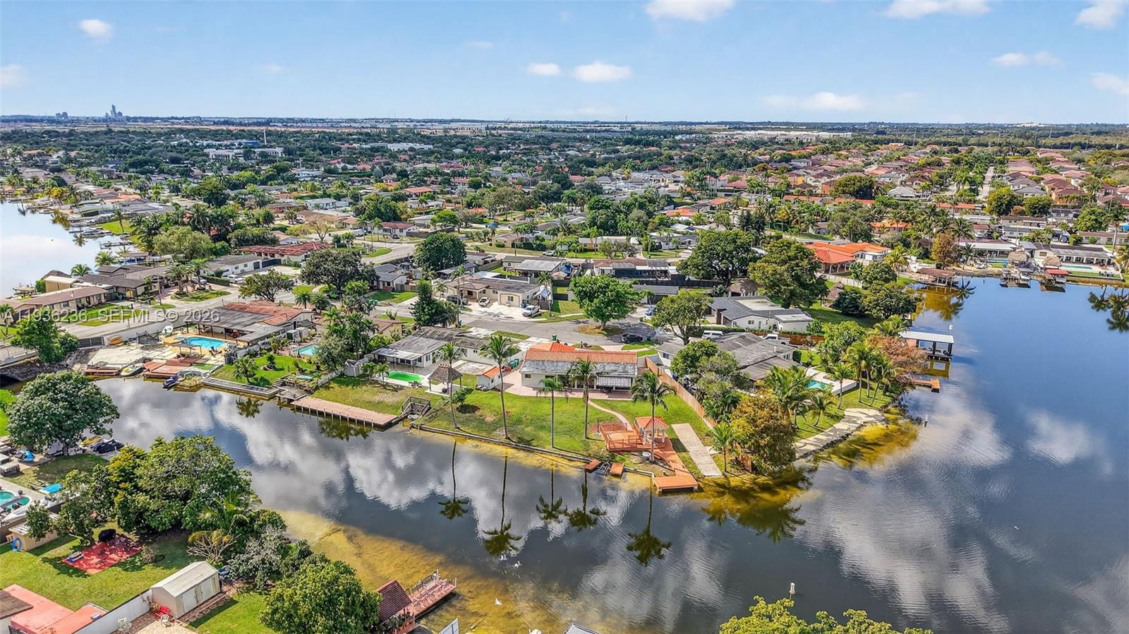 17841 Northwest 84th Court Hialeah, FL 33015 - Photo 73 of 76 an aerial view of residential houses with outdoor space