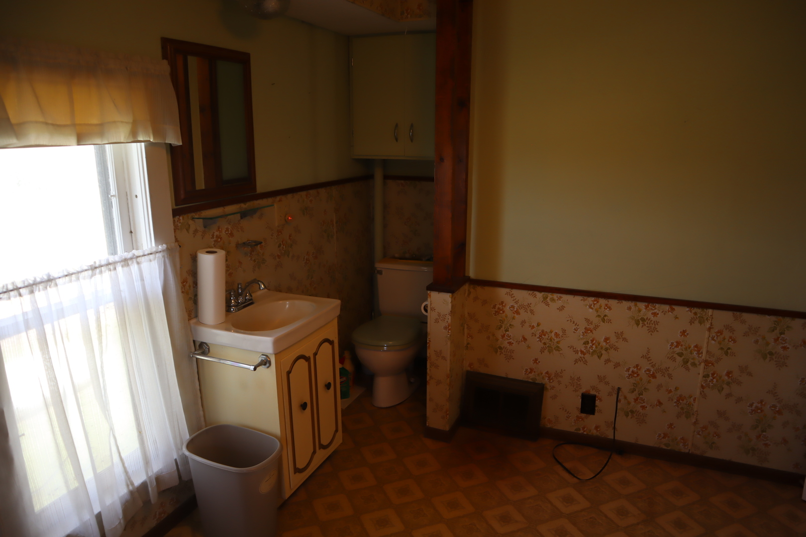132 Indian Head Road Walnut, IL 61376 - Photo 14 of 20 a bathroom with a toilet and a sink