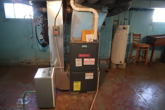 a front view of a house with wooden floor