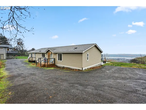 a house with a outdoor space