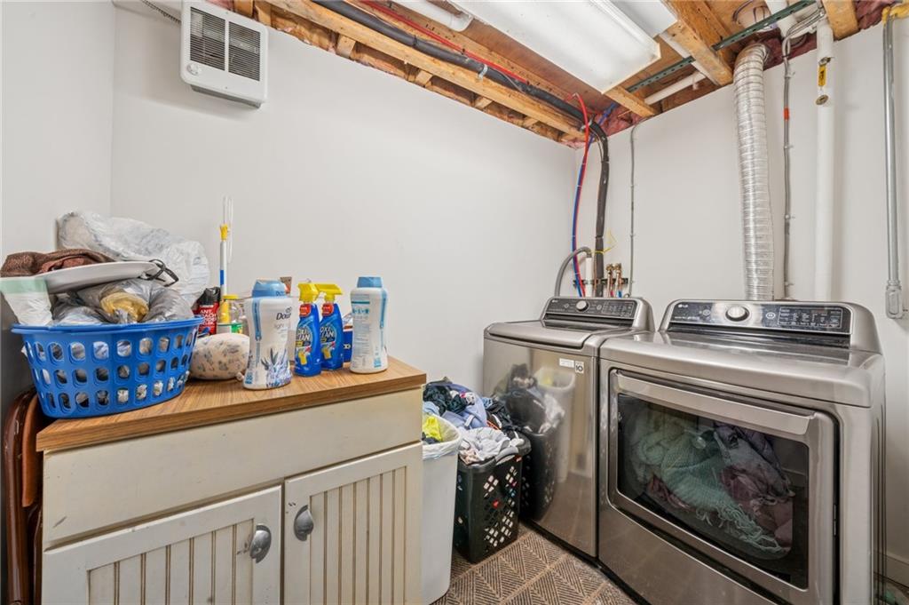 107 Hatfield Street Jefferson, PA 15344 - Photo 32 of 35 a utility room with dryer and washer