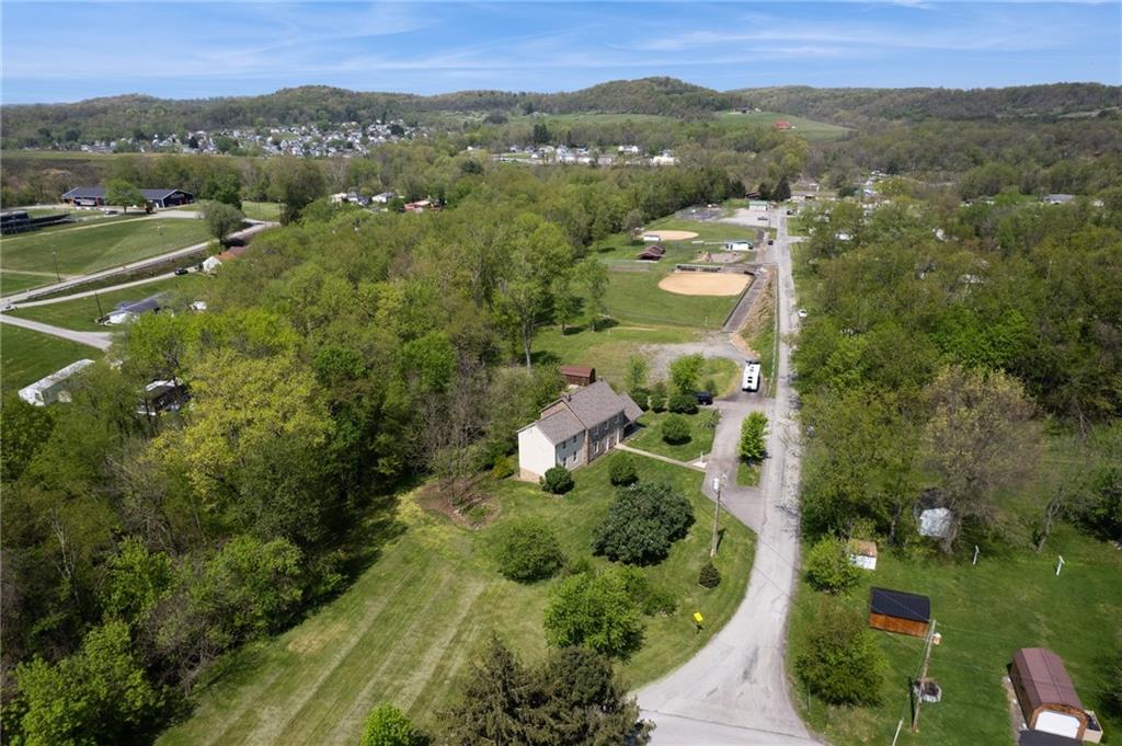 107 Hatfield Street Jefferson, PA 15344 - Photo 33 of 35 an aerial view of a town with residential houses