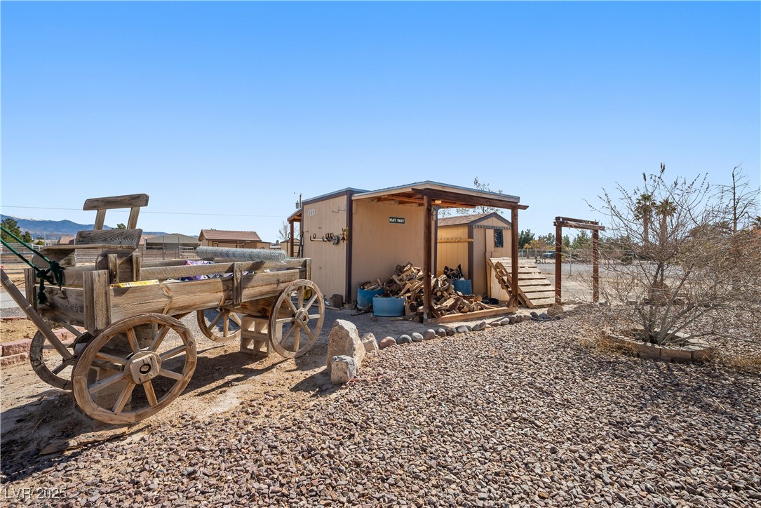 3581 Ranger Way Pahrump, NV 89048 - Photo 53 of 57 View of outbuilding with an outbuilding