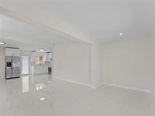 a view of empty room