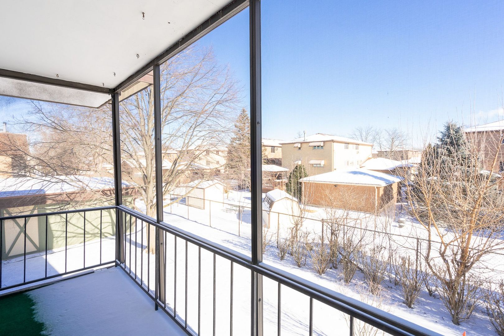 11137 E Road, Unit C Palos Hills, IL 60465 - Photo 27 of 29 a view of a city from a balcony