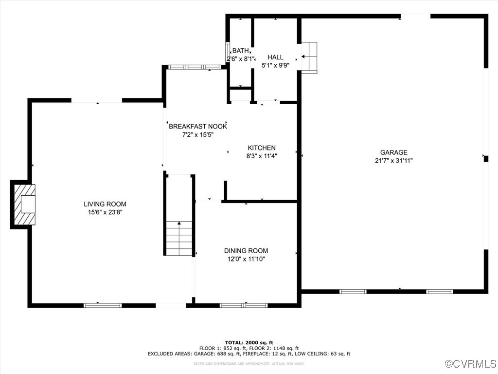 203 Oaktree Road, Unit A Williamsburg, VA 23188 - Photo 46 of 46 Floor plan