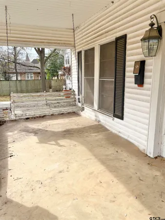 a view of a house with a outdoor space