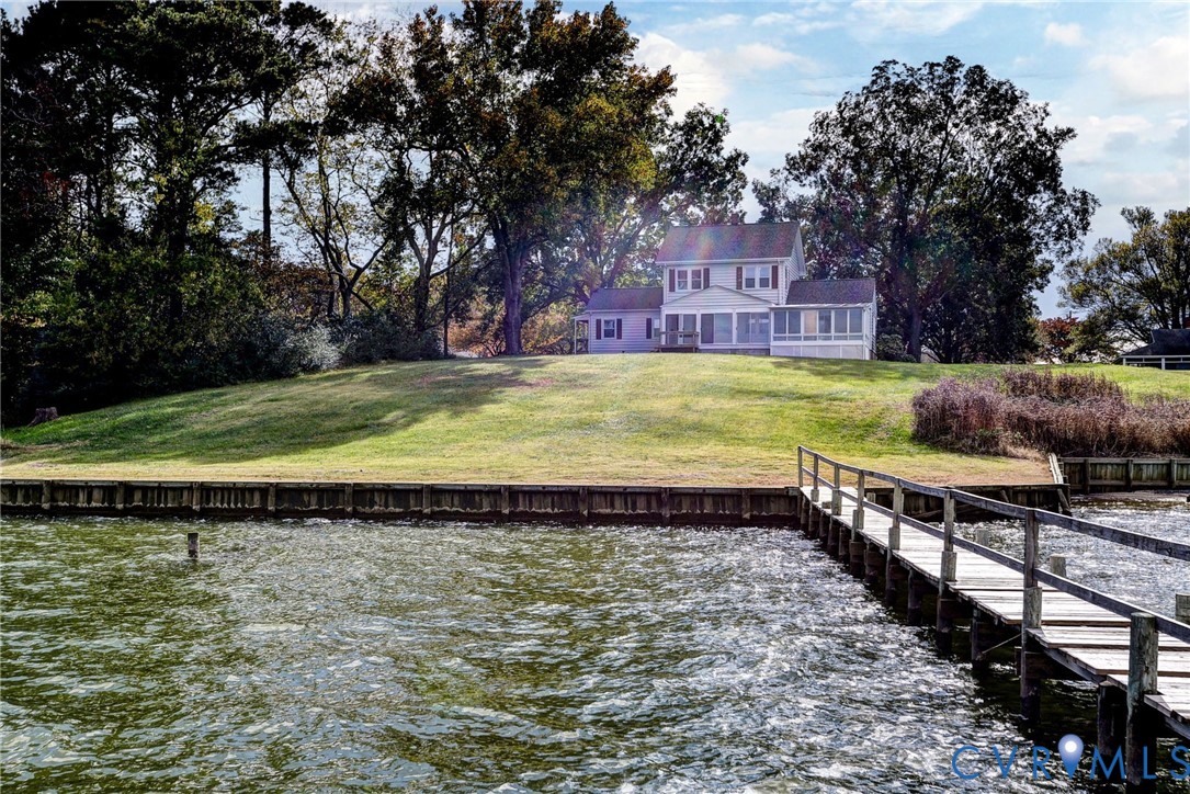 1126 Cloverdale Road Laneview, VA 22504 - Photo 47 of 49 a view of a swimming pool with a yard