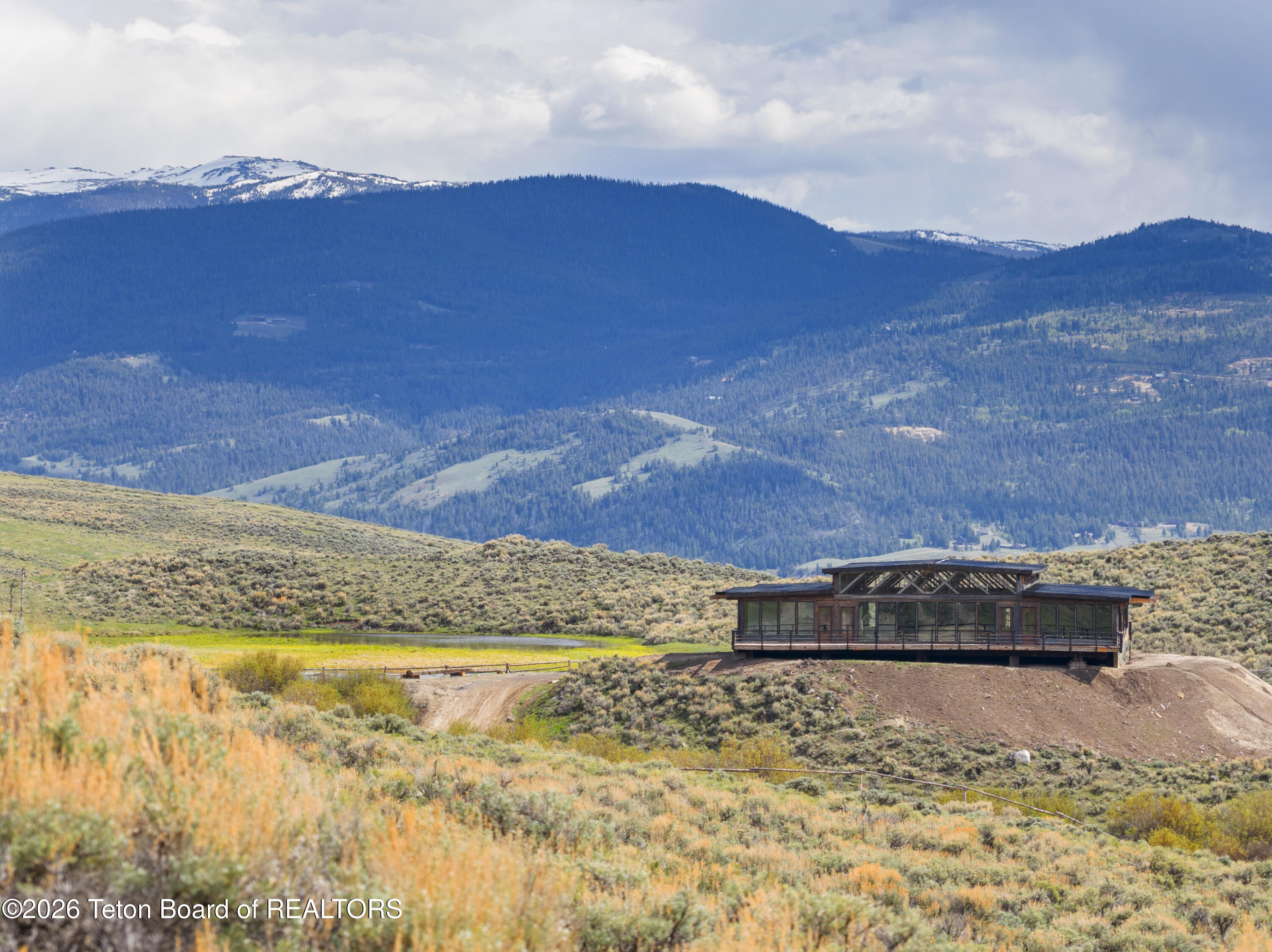 169 Ramshorn Ranch Road Dubois, WY 82513 - Photo 20 of 21 west side of home