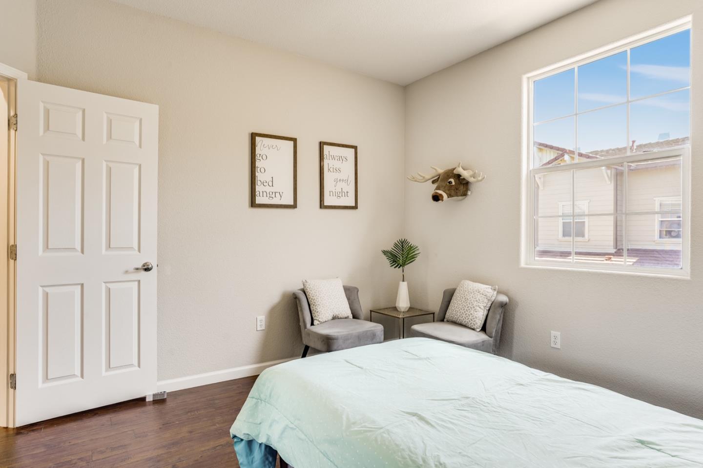 1812 Nancy Lane San Ramon, CA 94582 - Photo 44 of 69 a bedroom with a bed and wooden floor