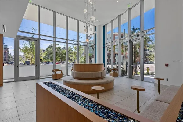 a large building with a clock tower in the middle