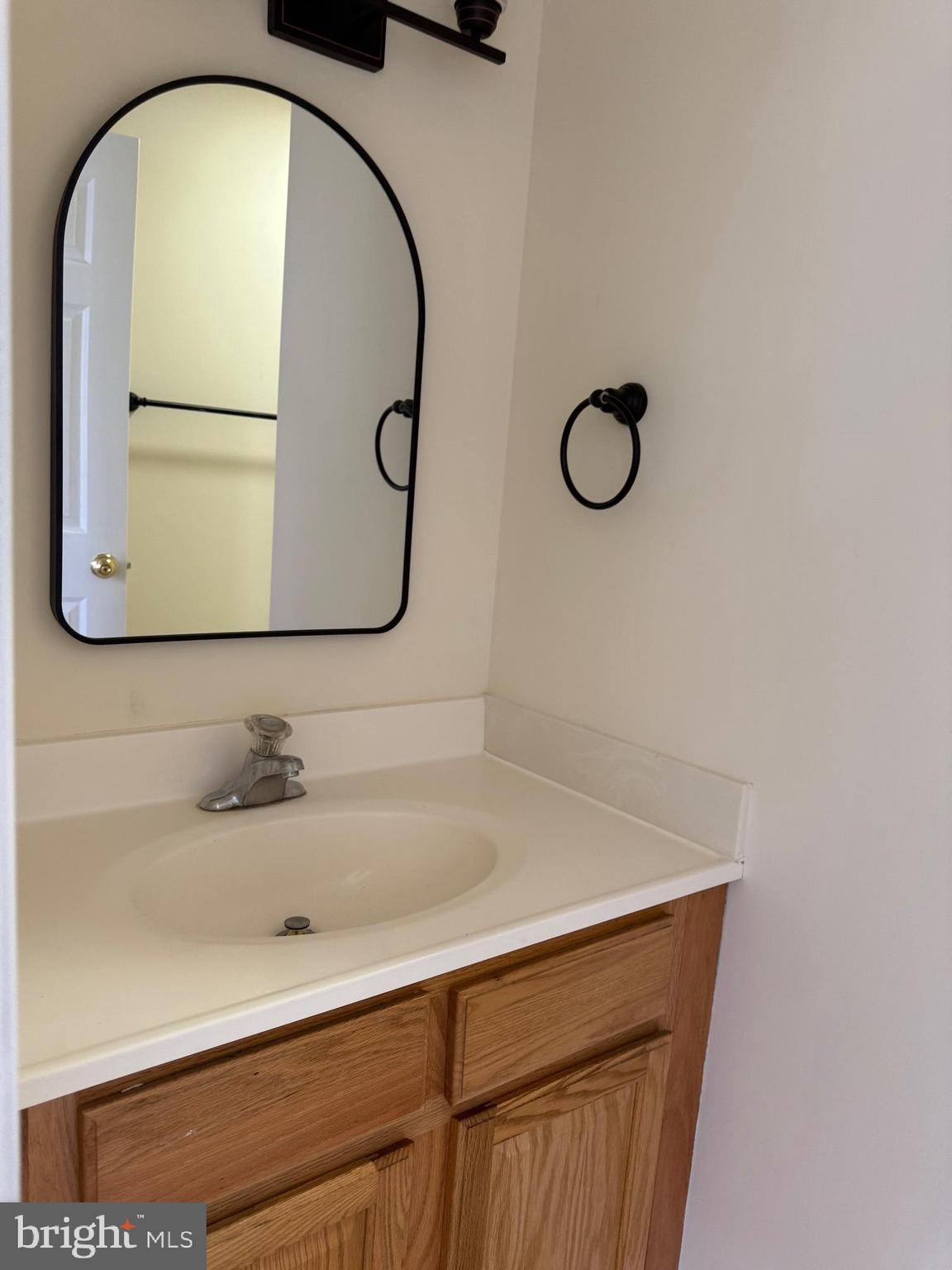 405 1/2 Elm Street Winchester, VA 22601 - Photo 6 of 16 a bathroom with a sink and a mirror