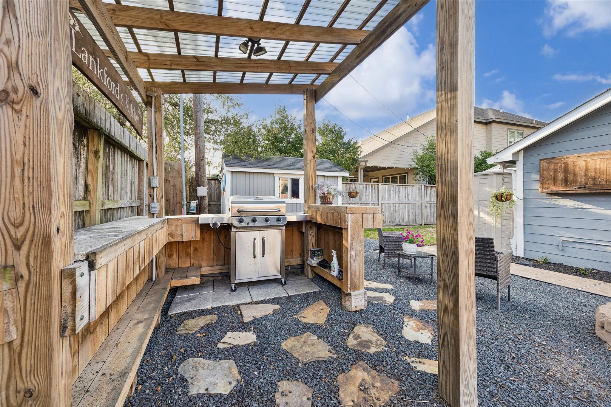 1423 Richelieu Lane Houston, TX 77018 - Photo 30 of 46 a view of storage and utility room