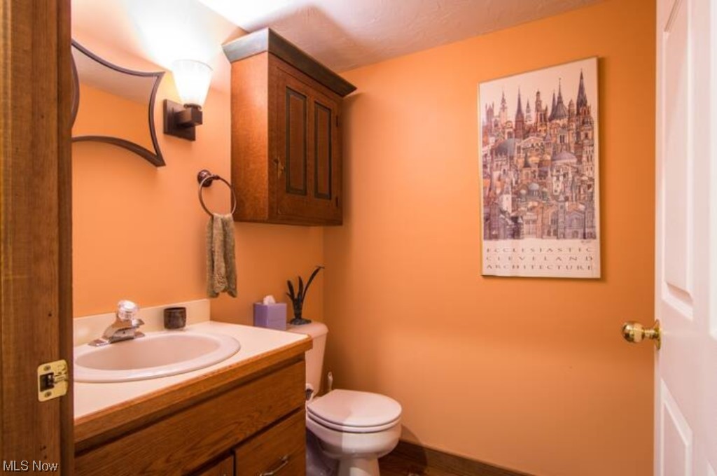 41678 Butternut Ridge Road Elyria, OH 44035 - Photo 14 of 25 Bathroom featuring toilet and vanity with extensive cabinet space