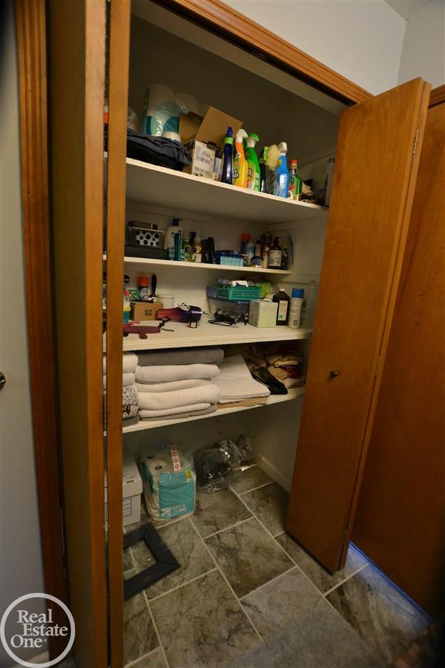 18831 Millar Road Clinton Township, MI 48036 - Photo 11 of 20 Huge Closet in Main Bathroom for Plenty of Storage