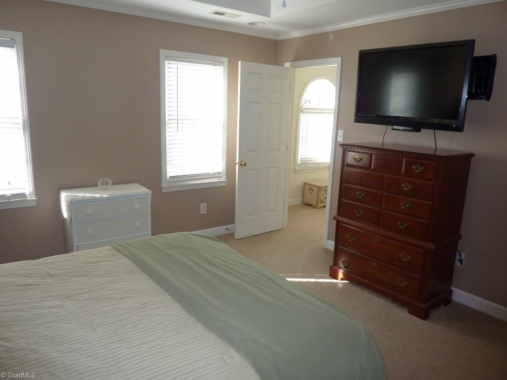 6325 Armsby Road Clemmons, NC 27012 - Photo 15 of 30 Another view of the master bedroom shows the entrance to the walk-in closet