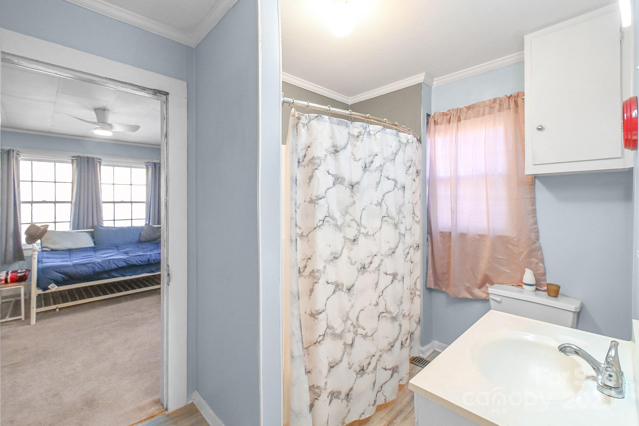 508 Old York Road Chester, SC 29706 - Photo 43 of 48 a bathroom with a sink and a mirror
