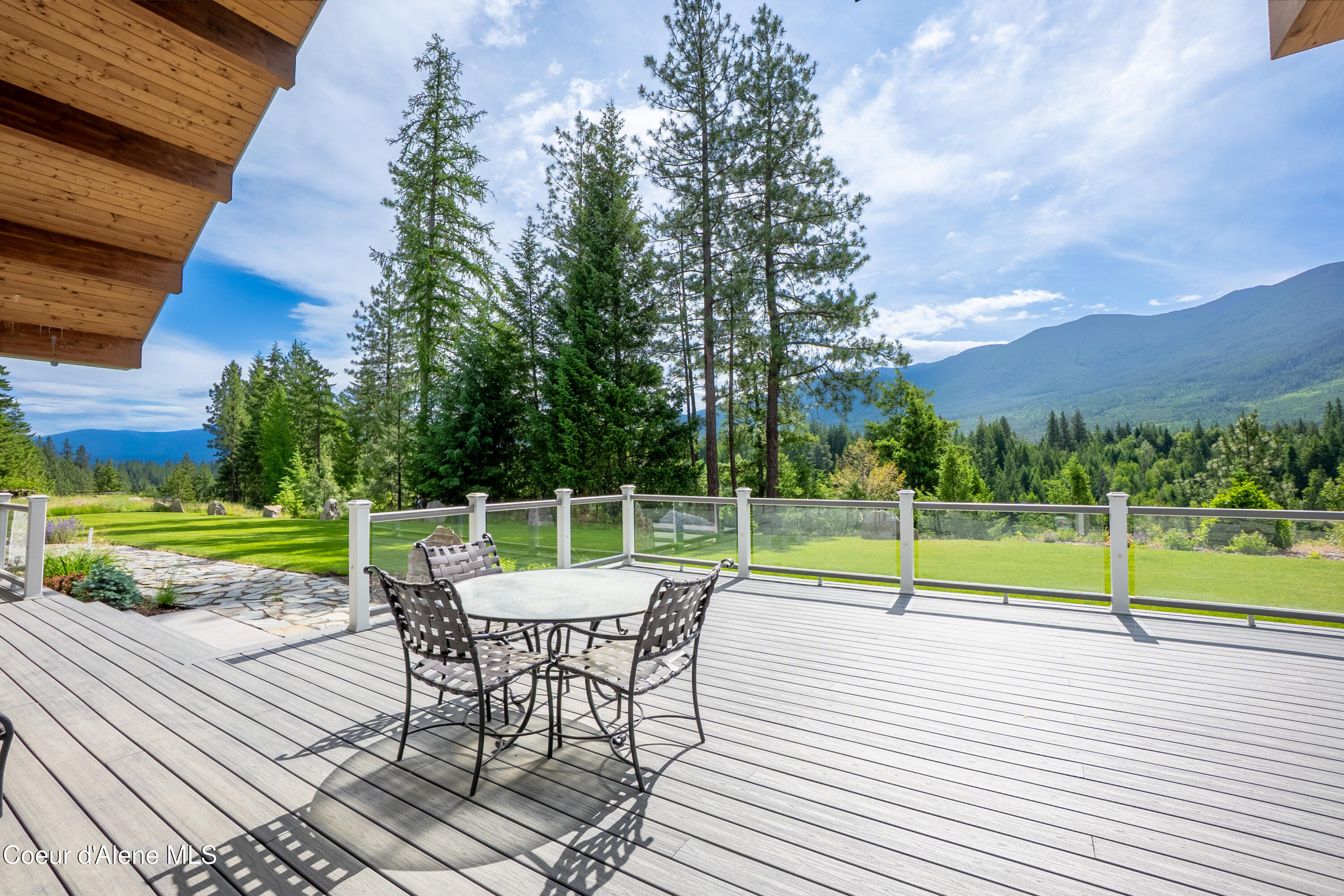 893 Pinnacle Circle Bonners Ferry, ID 83805 - Photo 38 of 55 Back Deck No Shadows