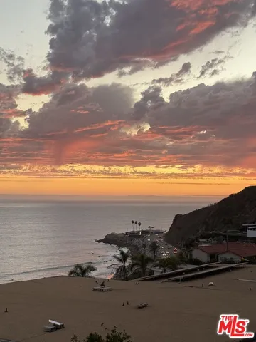 a view of city and ocean