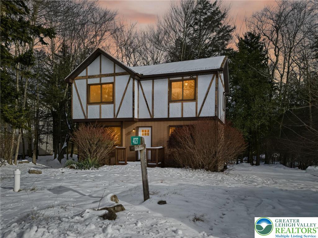 4127 Indian Avenue Pocono Summit, PA 18346 - Photo 36 of 41 a view of a house with backyard