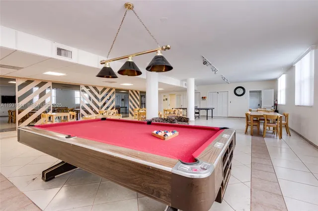 a view of a small space built in the balcony