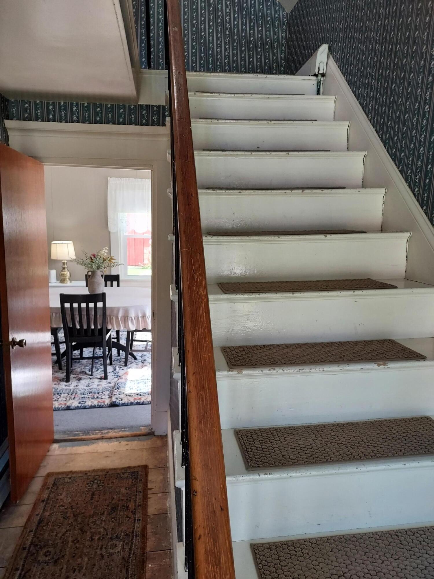 96 Exeter Road Garland, ME 04939 - Photo 30 of 58 Steps leading up to 3 bedrooms