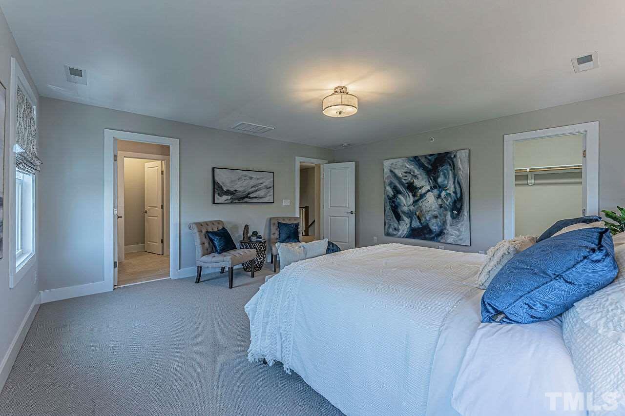 511 North Person Street, Unit 207 Raleigh, NC 27604 - Photo 12 of 17 Master with large walk in closet