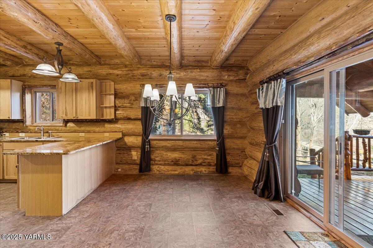 4492 Nile Road Naches, WA 98937 - Photo 10 of 38 a large white kitchen with a large window