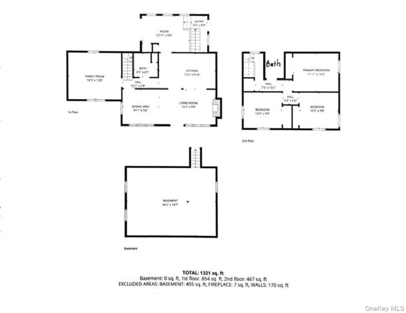 5 Valley Circle Miller Place, NY 11764 - Photo 35 of 38 a picture of floor plan
