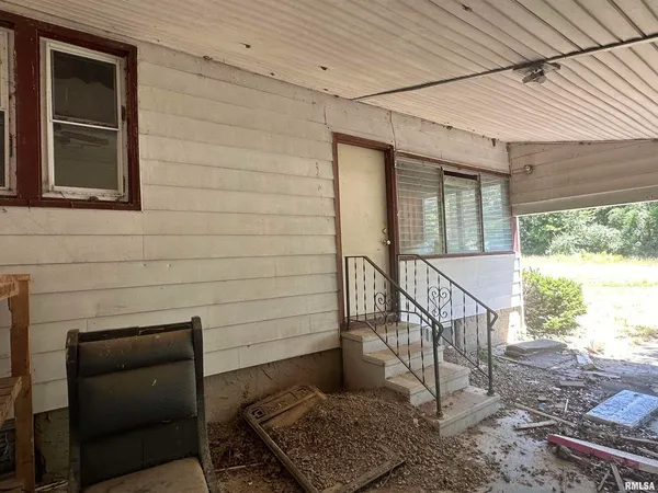 a room with gym equipment