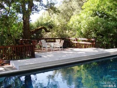 2316 Mark West Springs Road Santa Rosa, CA 95404 - Photo 5 of 12 a view of swimming pool from a balcony
