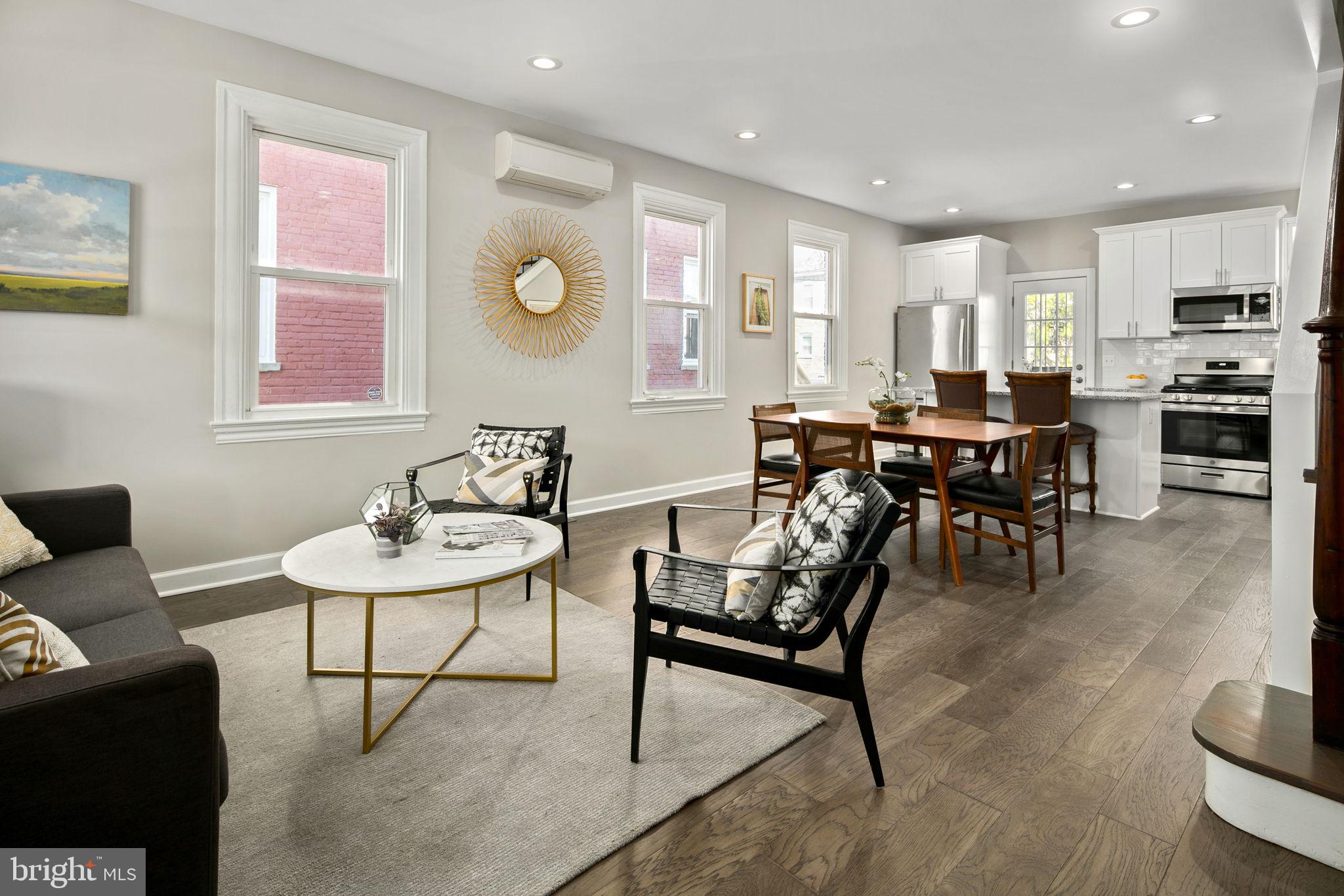 713 Rittenhouse Street Northwest Washington, DC 20011 - Photo 2 of 35 a view of a dining room with furniture