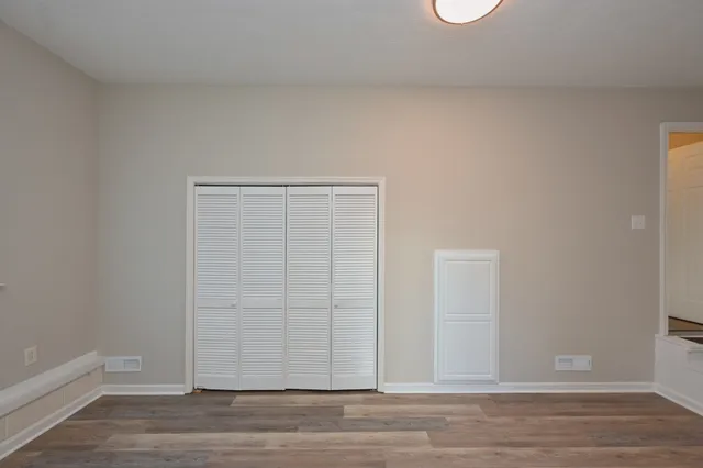 a view of empty room