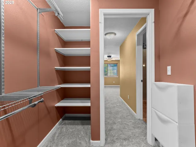 a view of walk in closet