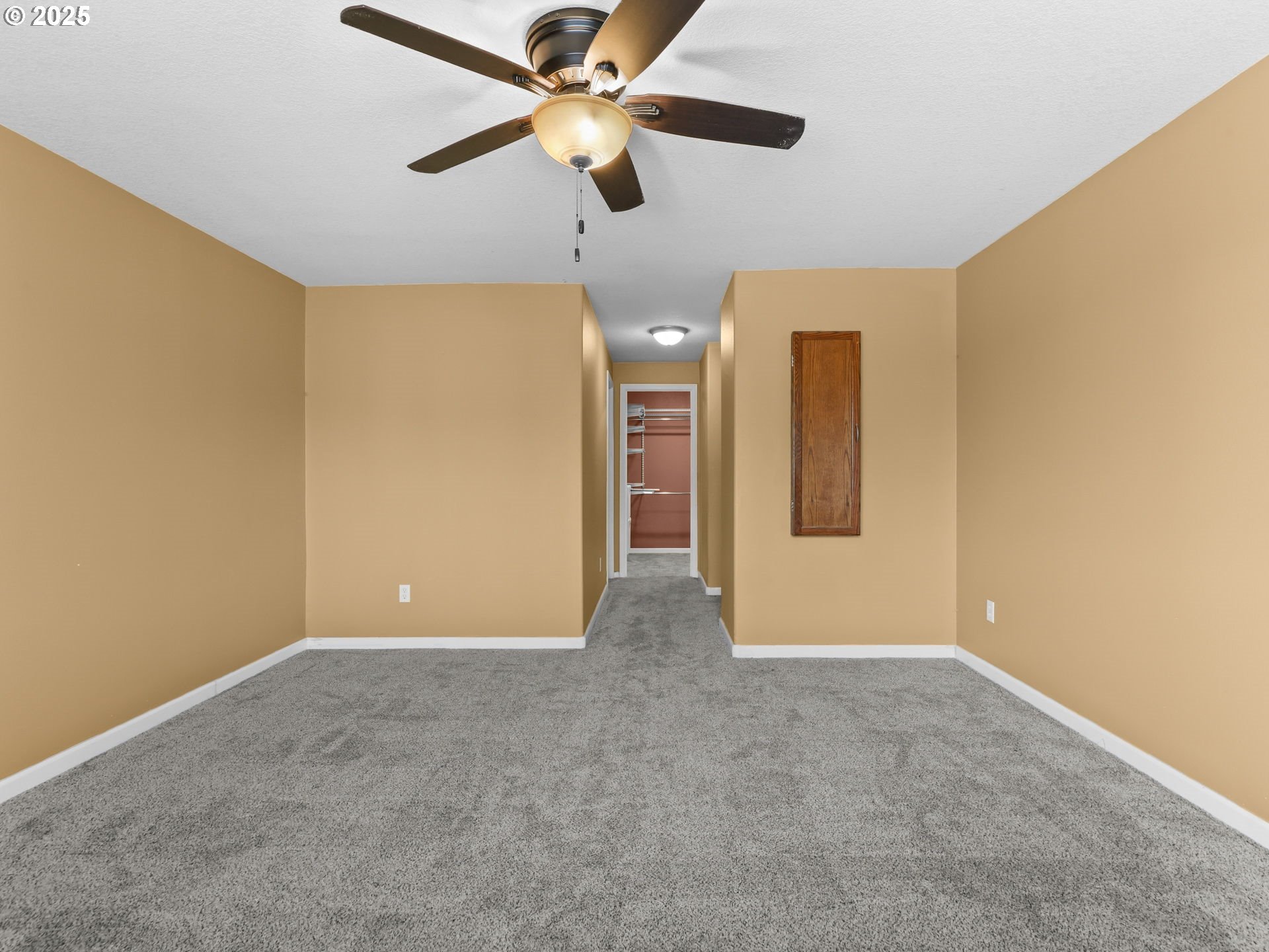 52407 Northeast 14th Scappoose, OR 97056 - Photo 27 of 46 an empty room with a ceiling fan and a window