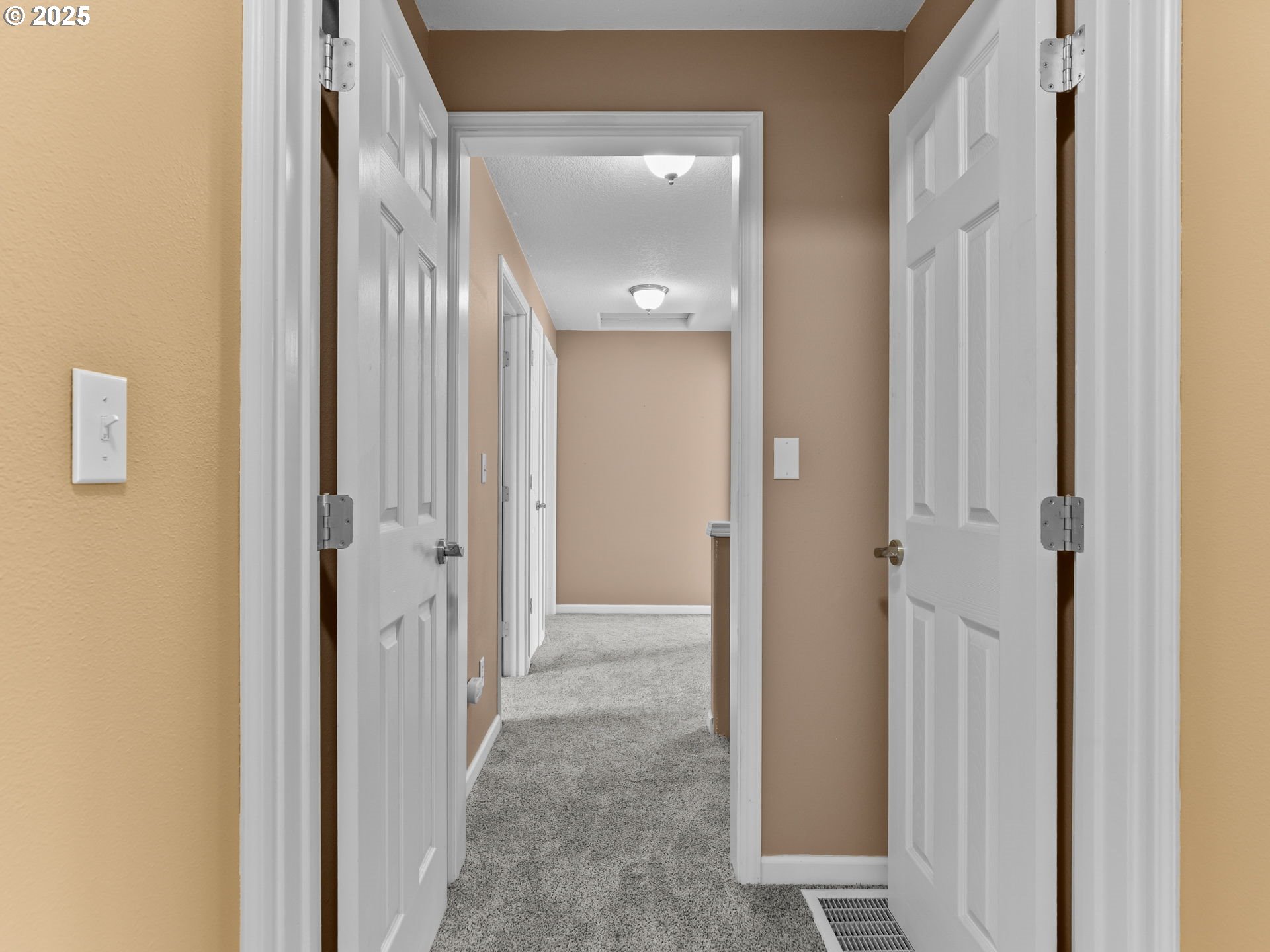 52407 Northeast 14th Scappoose, OR 97056 - Photo 28 of 46 a view of a hallway with wooden floor