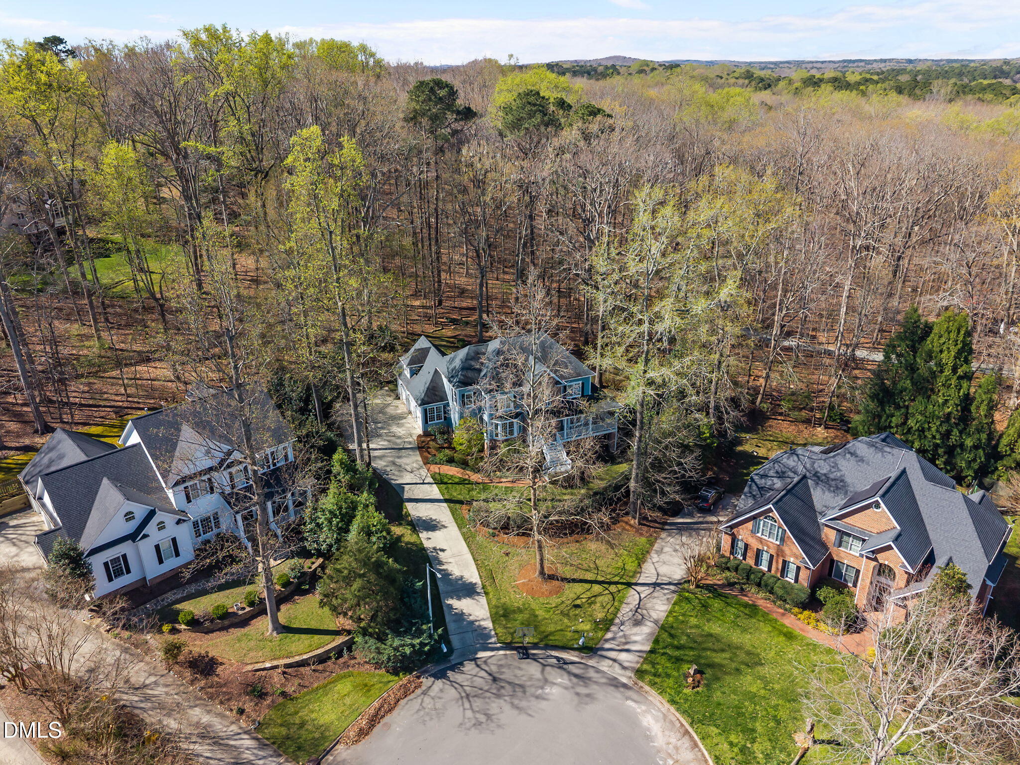 111 Lake Ridge Place Chapel Hill, NC 27516 - Photo 73 of 84 a aerial view of multiple house