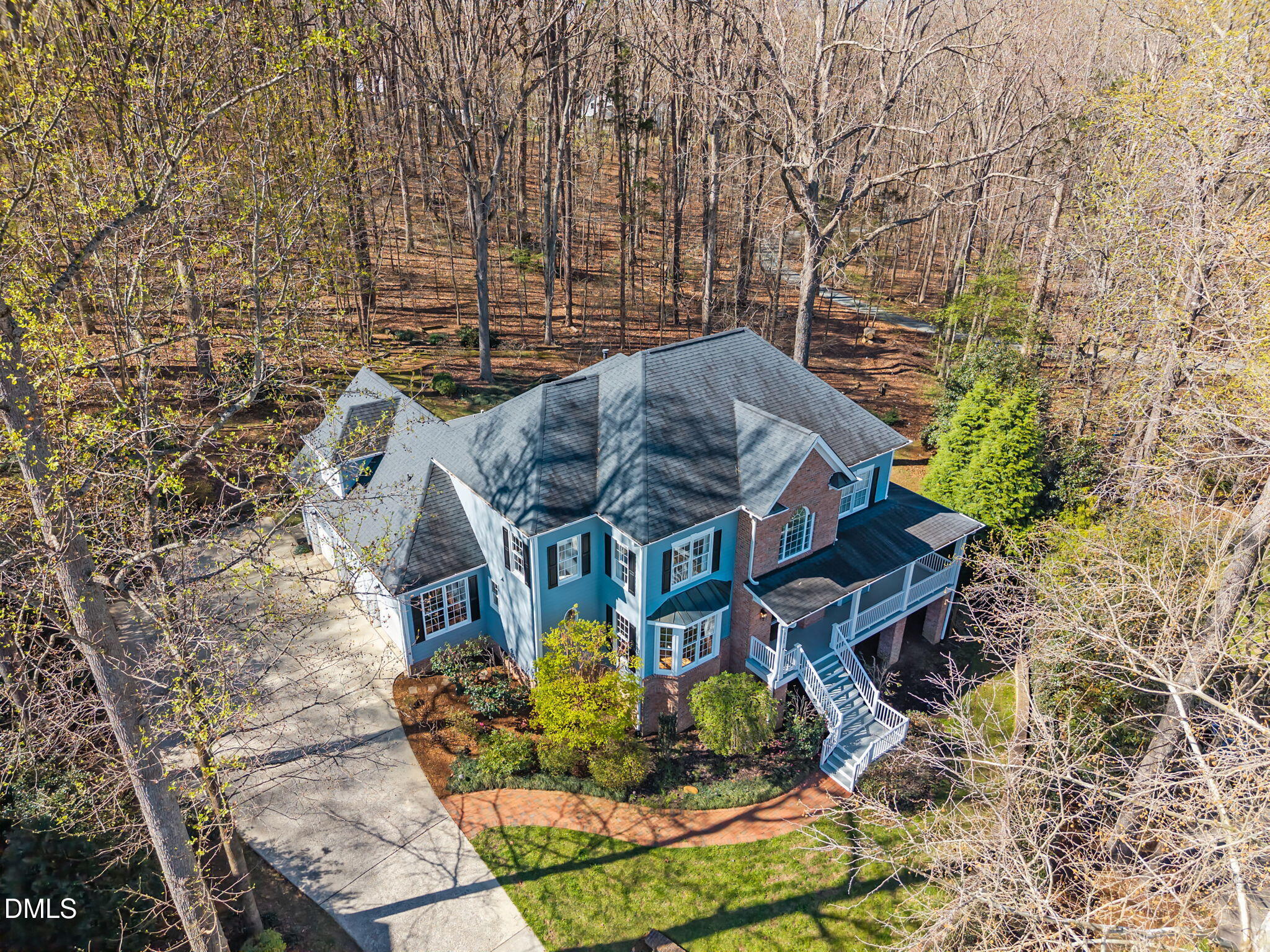 111 Lake Ridge Place Chapel Hill, NC 27516 - Photo 76 of 84 a view of a house with a yard