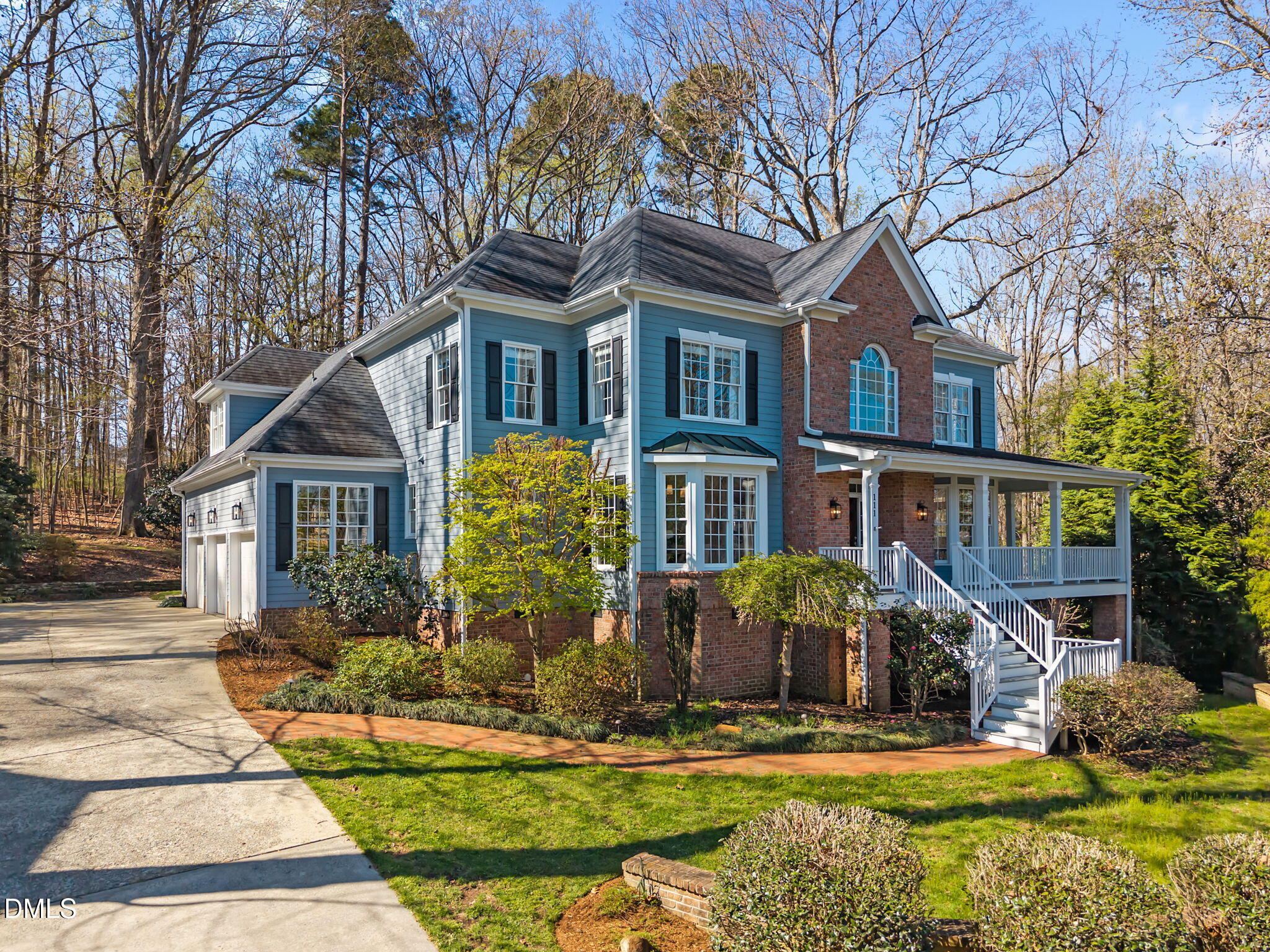 111 Lake Ridge Place Chapel Hill, NC 27516 - Photo 78 of 84 a front view of a house with a yard
