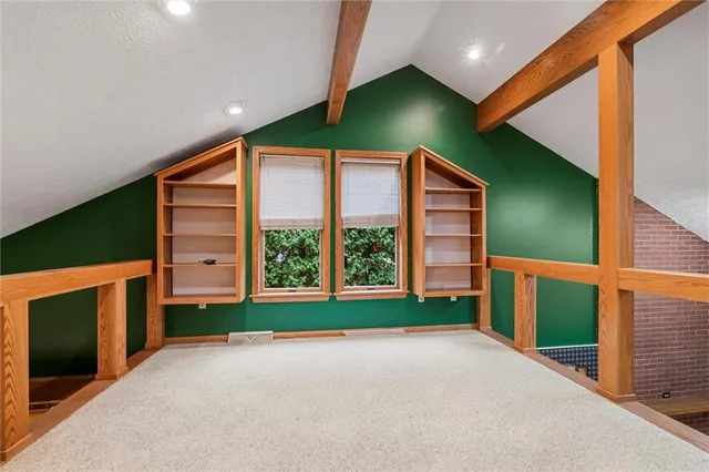 a view of an buildings from balcony