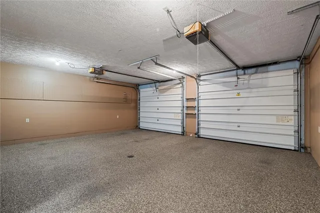 a view of a room with an empty space