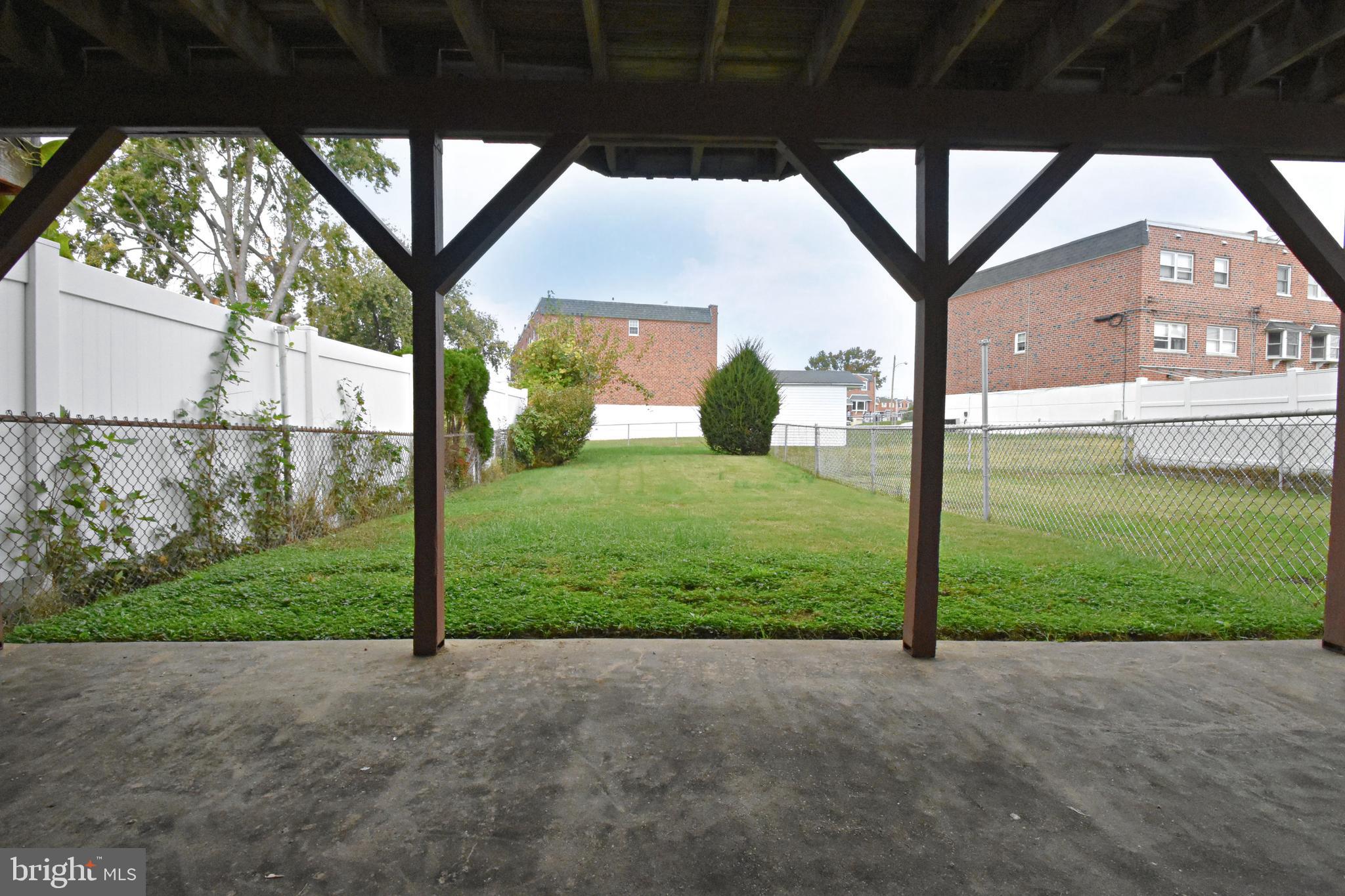 12410 Rambler Road Philadelphia, PA 19154 - Photo 33 of 36 Rear yard patio under the deck