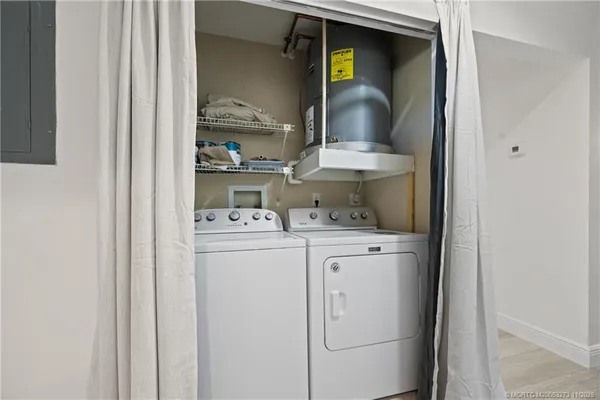 a view of washer and dryer